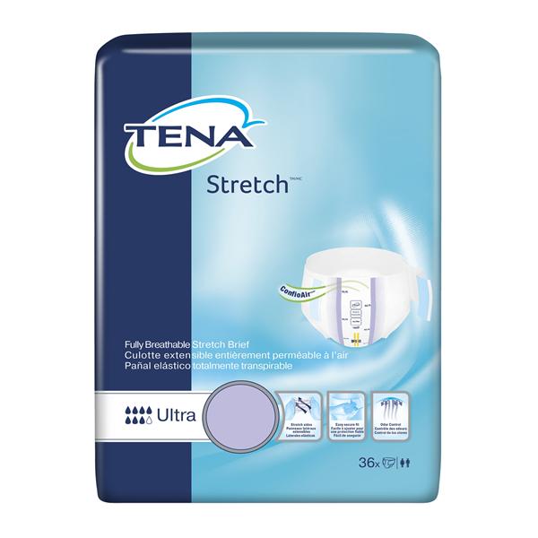 Brief Tena Stretch Adult Unisex Large/XL 41-64\